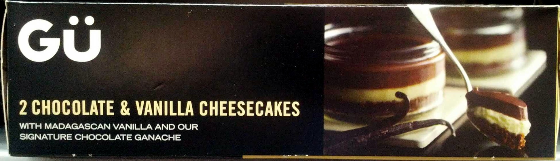 2 cheesecakes au chocolat & vanille de madagascar - Product - en