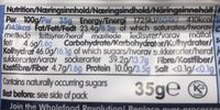 Cashew Cookie Fruit & Nut Bar - Nutrition facts - en