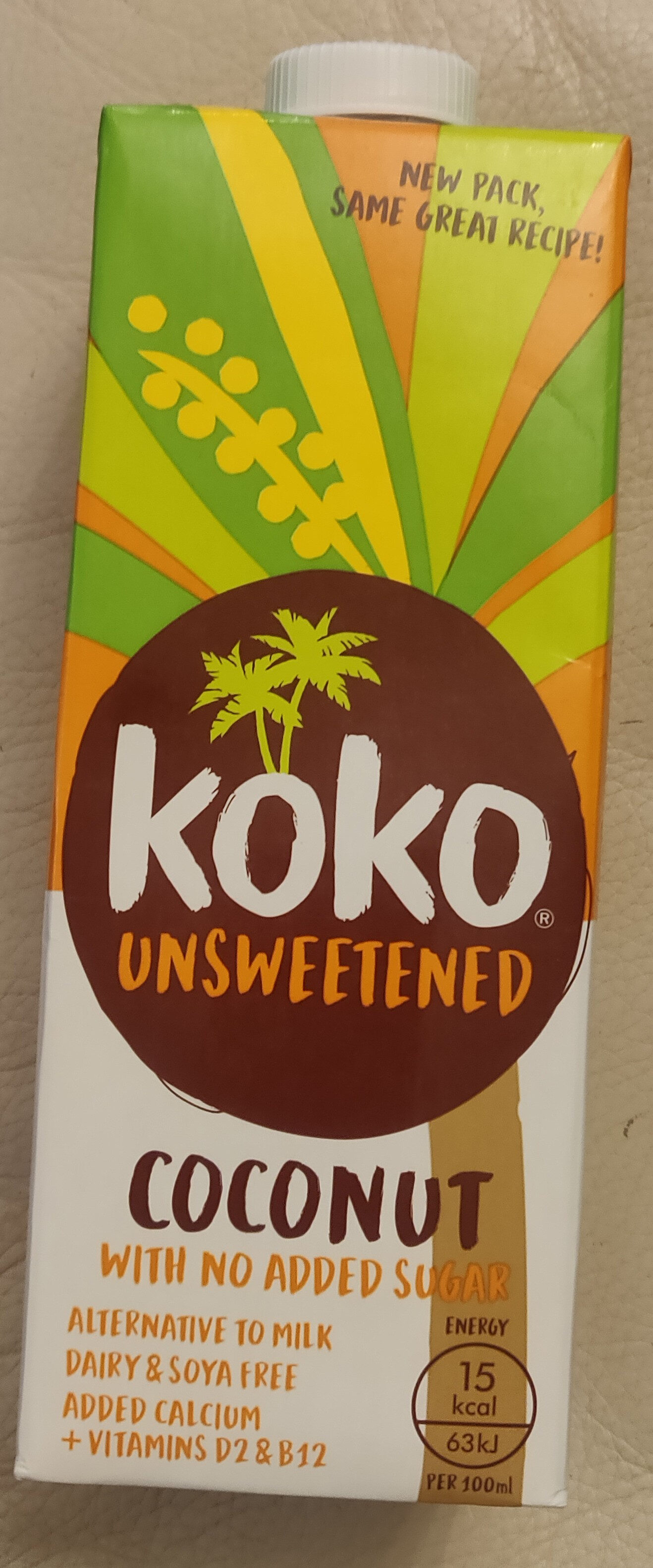 Unsweetened Coconut UHT - Product - en