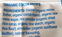 Choccy drops - Ingredients - en