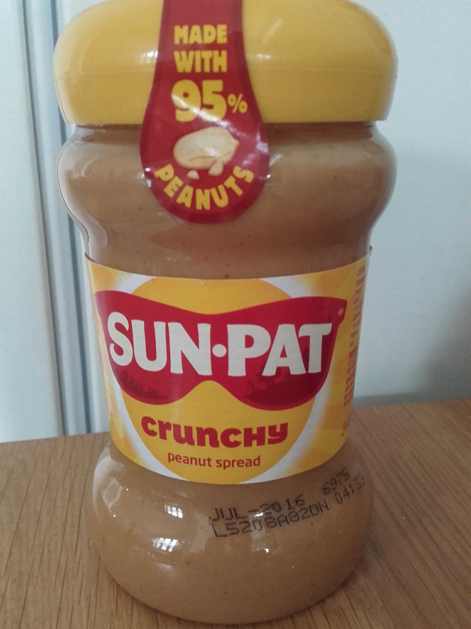 SUN-PAT crunchy peanut spread - Product - fr