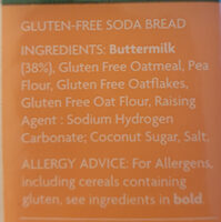 Gluten Free Soda Bread - Ingredients - en