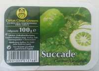 Succade (citronat) - Product - fr