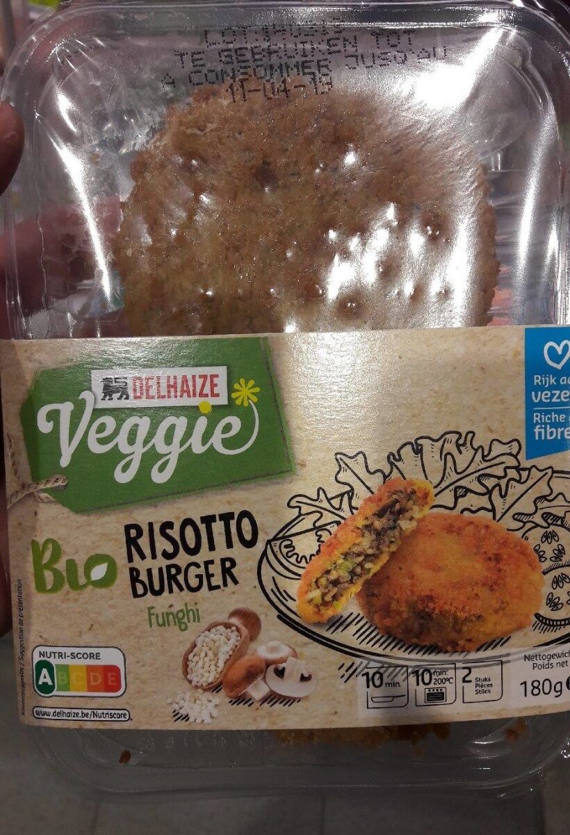 Risotto burger funghi - Product - fr
