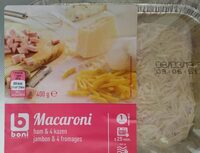 Macaroni jambon et 4 fromages - Product - fr