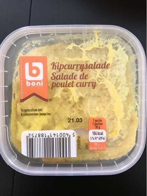 Salade De Poulet Curry - Product - fr