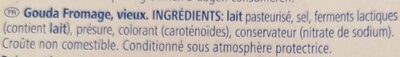 Gouda - Ingredients - fr