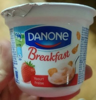 Danone Breakfast Yaourt Fraise - Product - fr