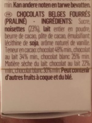 GUYLIAN, Artisanal Belgian Chocolate - Ingredients - en