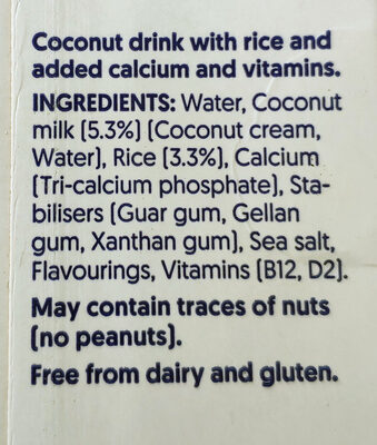 Kokosnuss - Ingredients - en