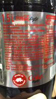 Coca-Cola light - Ingredients - fr