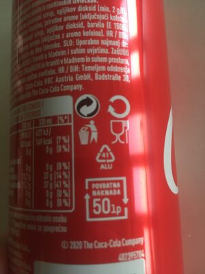 Coca-cola - Recycling instructions and/or packaging information - en