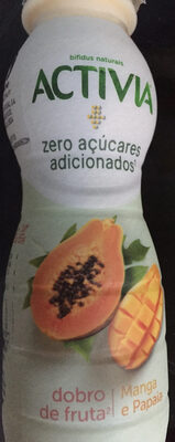 Activia manga e papaia zero açúcares adicionados - Product - pt
