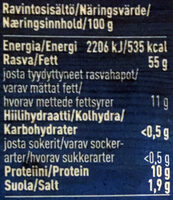 Apetina herbs & spices - Nutrition facts - fi