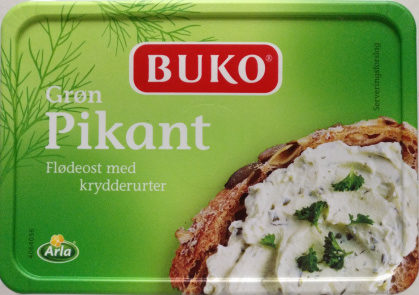Buko Green Piquant Cream Cheese With Herbs - Product - en