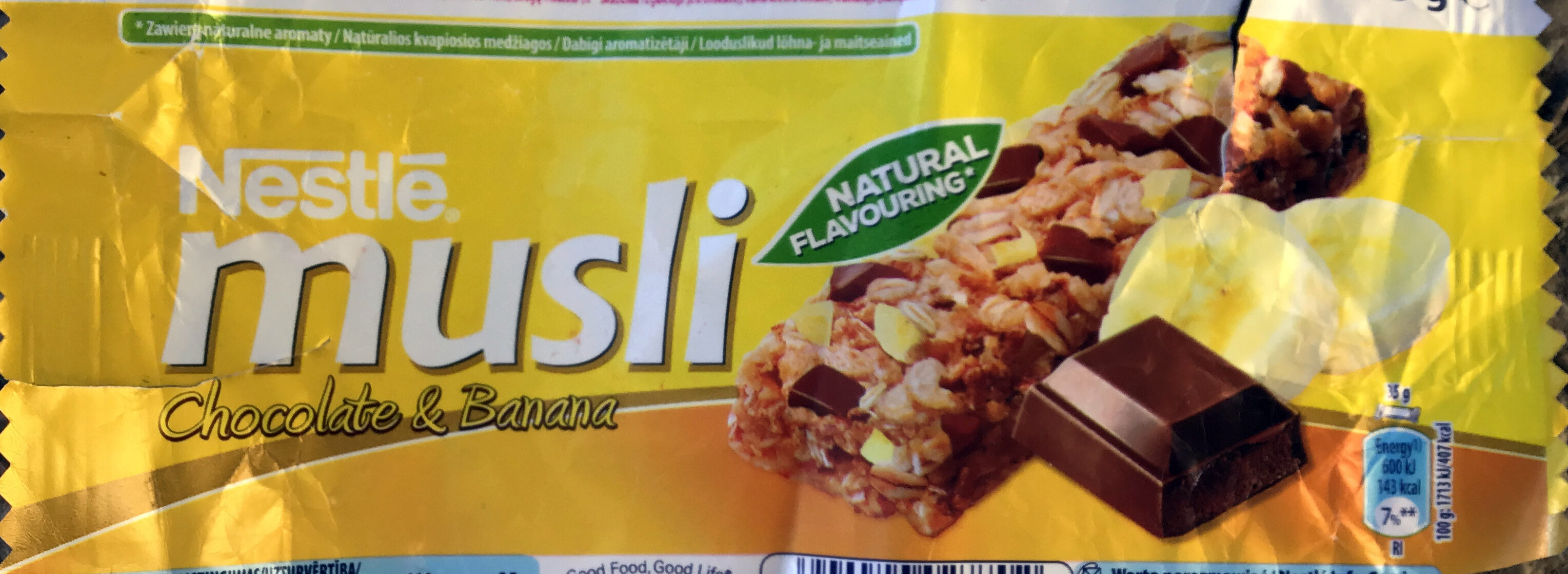 Musli Chocolate & Banana - Product - pl