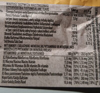 Fitness almond - Nutrition facts - pl