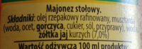 Majonez Kielecki - Ingredients - pl