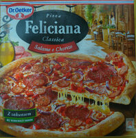 Pizza z salami i chorizo, głęboko mrożona - Product - pl