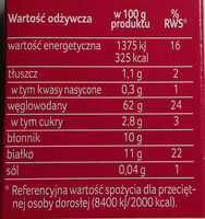 Kasza pęczak jęczmienny - Nutrition facts - pl