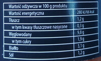 Fasolka po bretońsku z dodatkiem kiełbasy - Nutrition facts - pl