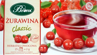 Biofix Herbata Żurawina - Product - pl