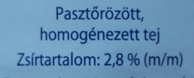 magyar tej 2,8% - Ingredients