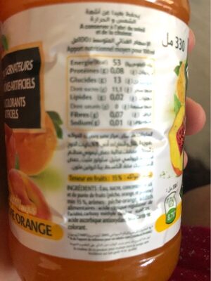 Ifruit - Nutrition facts