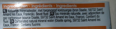 Eau minérale naturelle pétillante - Ingredients - fr