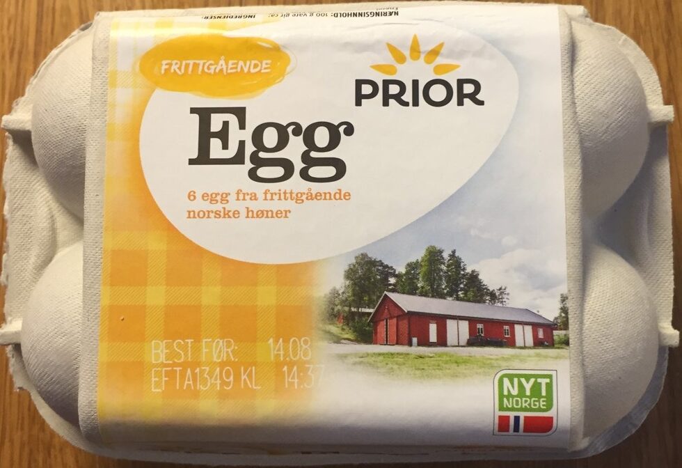 Egg frittgående - Product - no