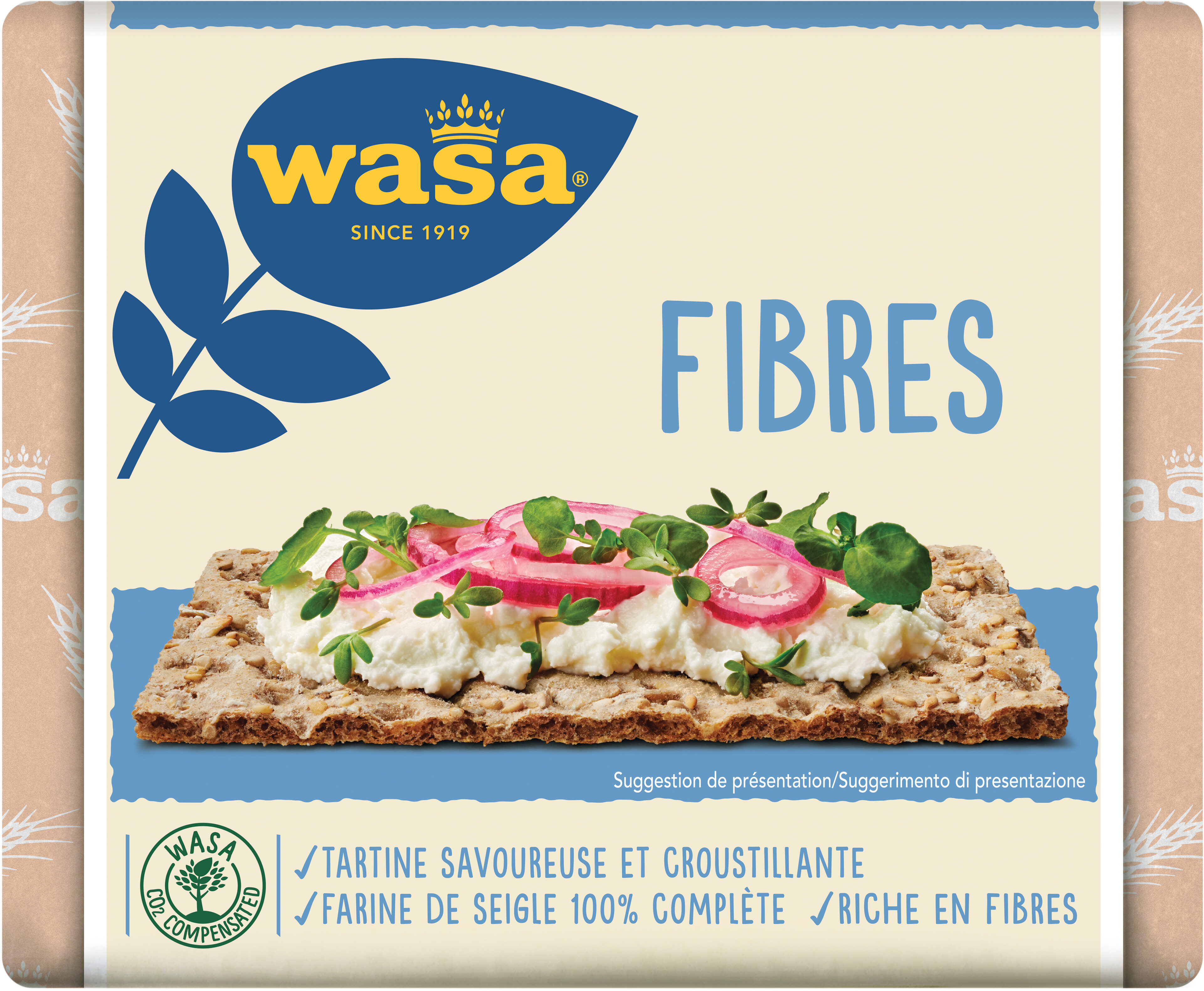 Wasa tartine croustillante fibres 230g - Product - fr