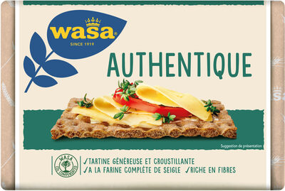 Wasa tartine croustillante authentique au seigle 275g - Product - fr