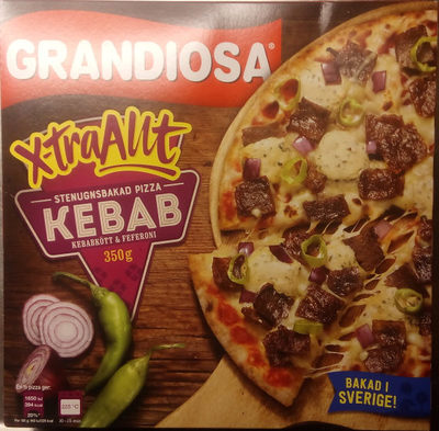 Grandiosa X-tra Allt Kebab - Product - sv