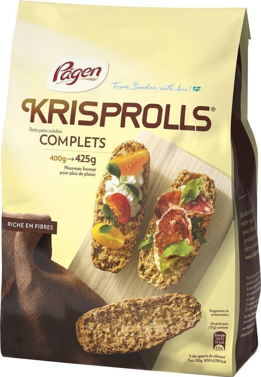 Krisprolls complets - Product - fr