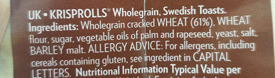 Wholegrain Complets - Ingredients - en