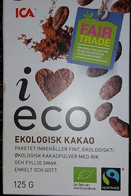 Ekologisk kakao - Product