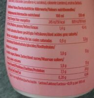 Protein Milkshake Strawberry Flavour - Nutrition facts - de