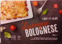Garant Lasagne Bolognese - Product - sv