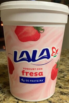 Yoghurt con fresa Lala - Product - fr