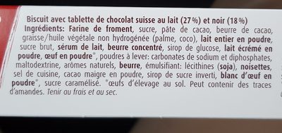 Wernli Choco Petit Beurre Assorti - Ingredients - fr