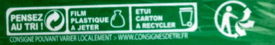 Rigola eucalyptus - Recycling instructions and/or packaging information - fr