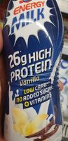 ENERGY MILK NEW 26g HIGH PROTEIN Vanilla - Product - fr