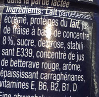 Energy Milk - Ingredients - fr