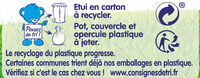NESTLE NATURNES Compotes Bébé Pommes Pêches -4x130g -Dès 4/6 mois - Recycling instructions and/or packaging information - fr