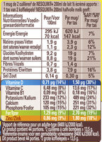 NESQUIK Gout EXTRA CHOCO Poudre Cacaotée boîte 600g - Nutrition facts - fr