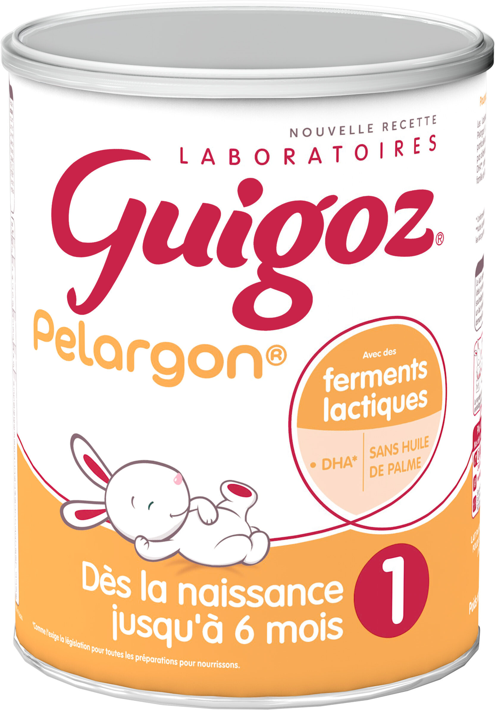 GUIGOZ PELARGON 1 Lait Infantile 1er âge dès la Naissance - Product - fr