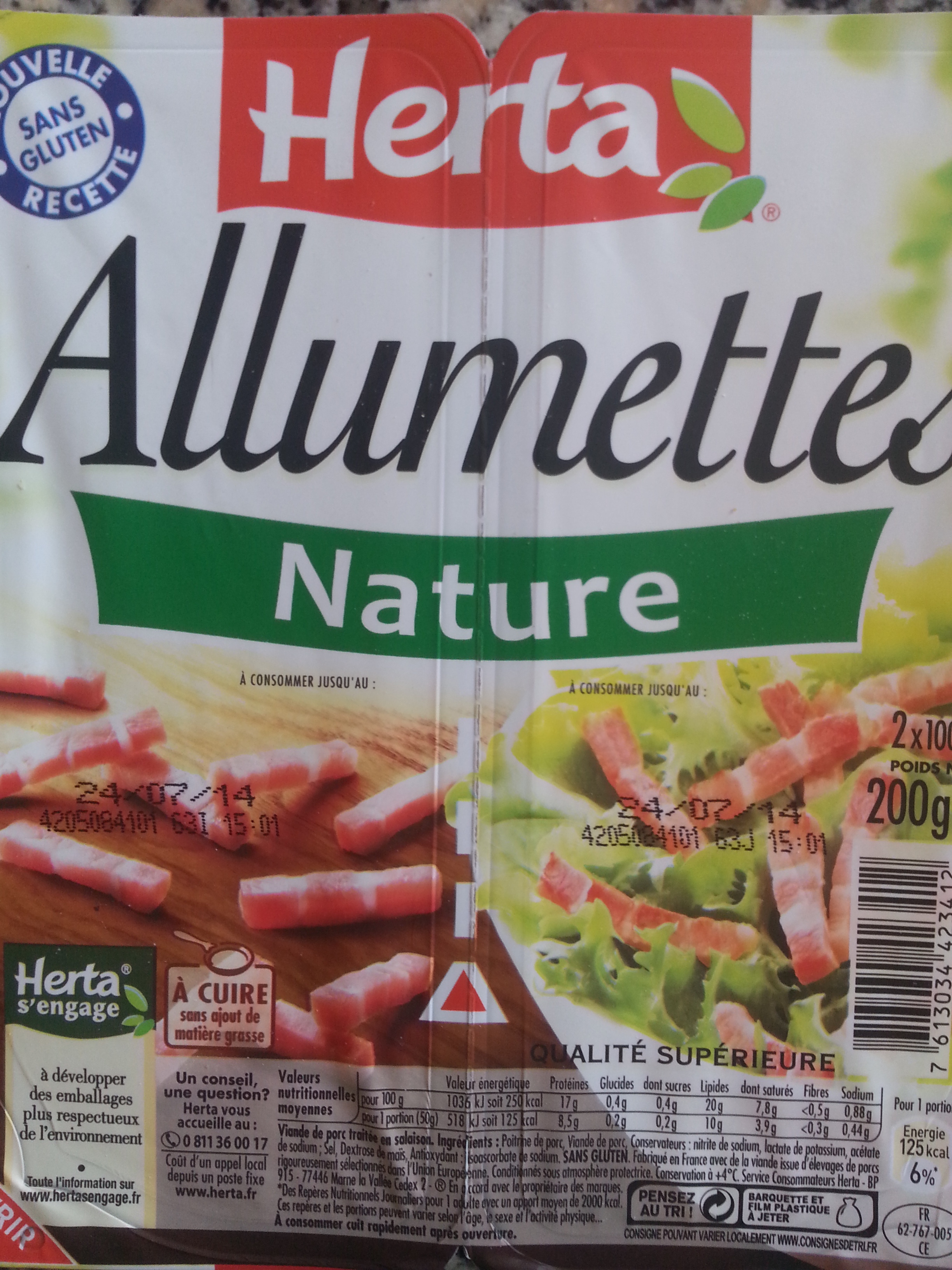 Allumettes Nature - Product - fr
