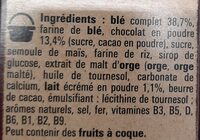 NESTLE CHOCAPIC DUO Céréales 400g - Ingredients - fr