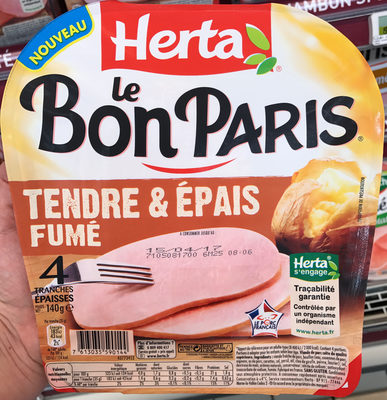 Le Bon Paris Tendre & Epais fumé - Product - fr