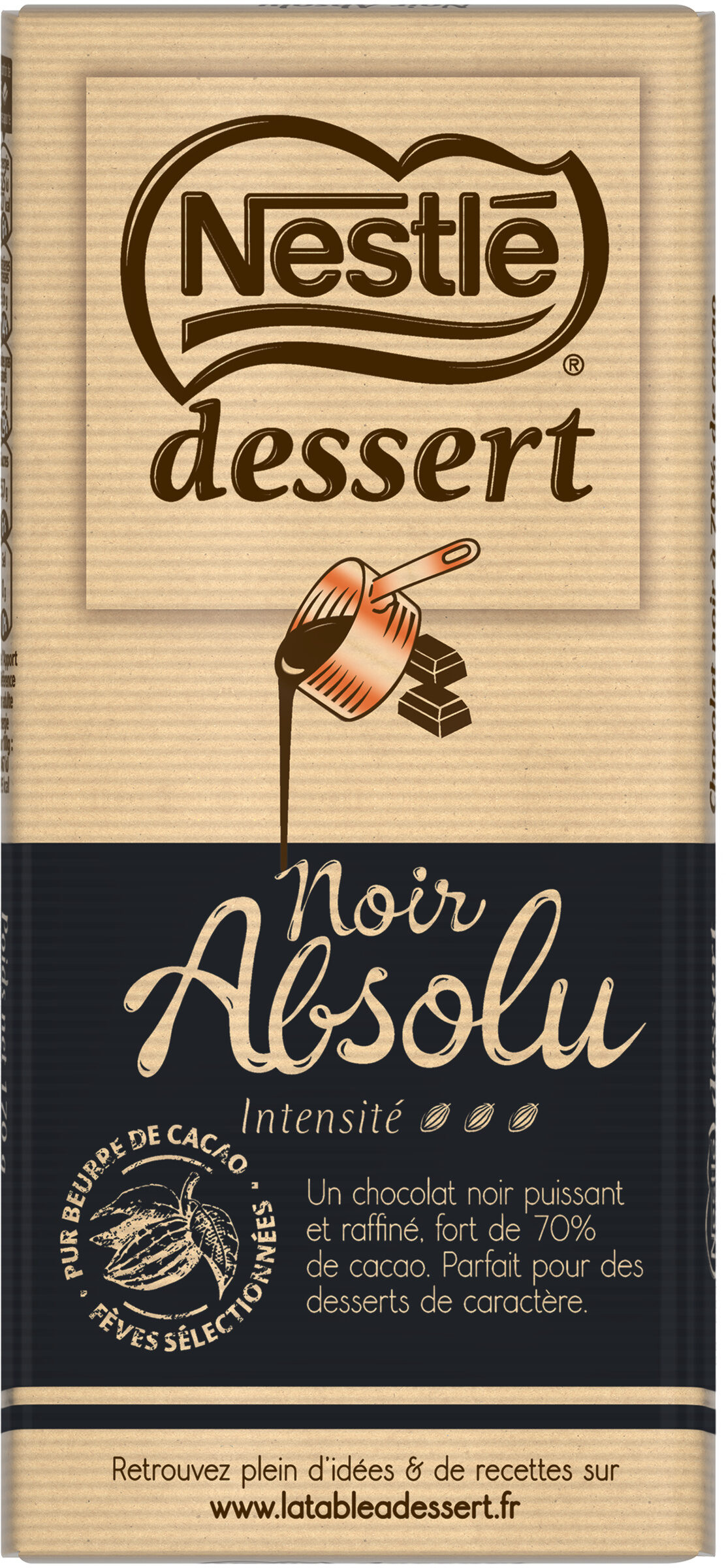 NESTLE DESSERT Chocolat Noir Absolu - Product - en